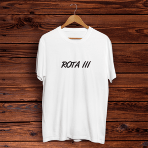 Camiseta Rota Branca Logo